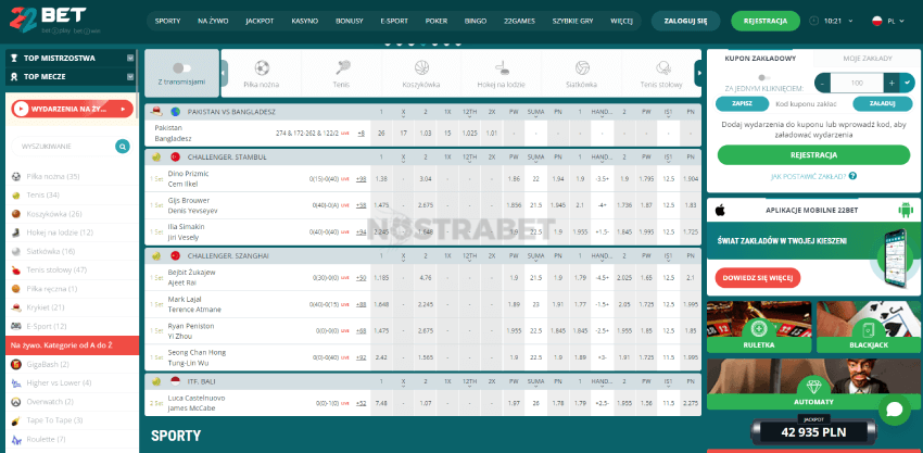 Strona g?ówna 22bet